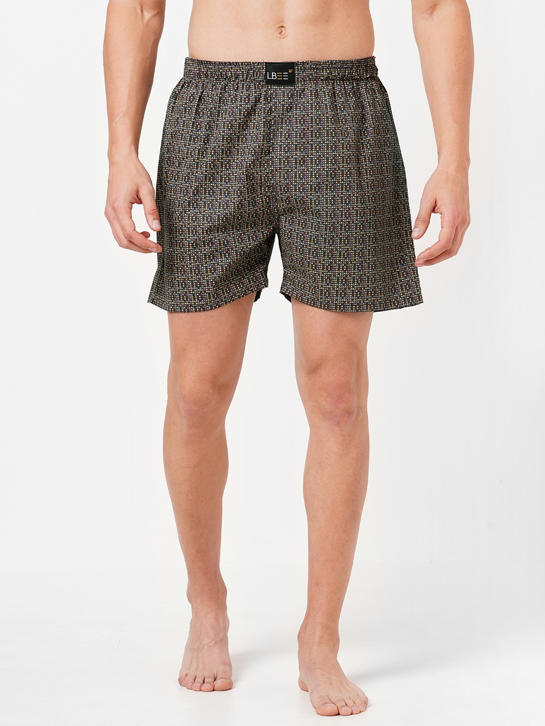 

LBEE Men Multicolored Printed Cotton Boxers MCLB00728CT_XXL, Multi