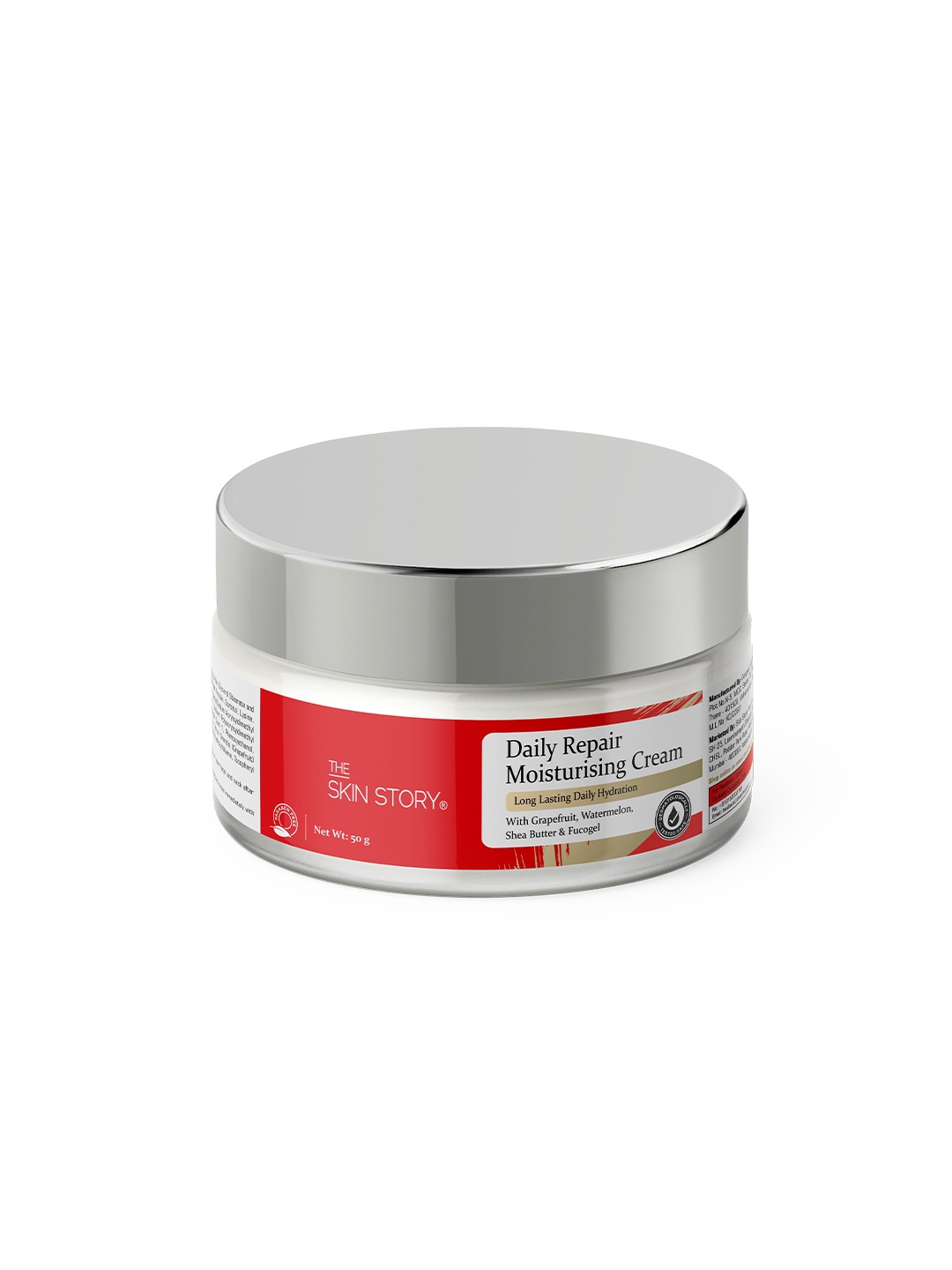 

THE SKIN STORY Daily Repair Moisturising Cream with Watermelon & Shea Butter - 50g, Red