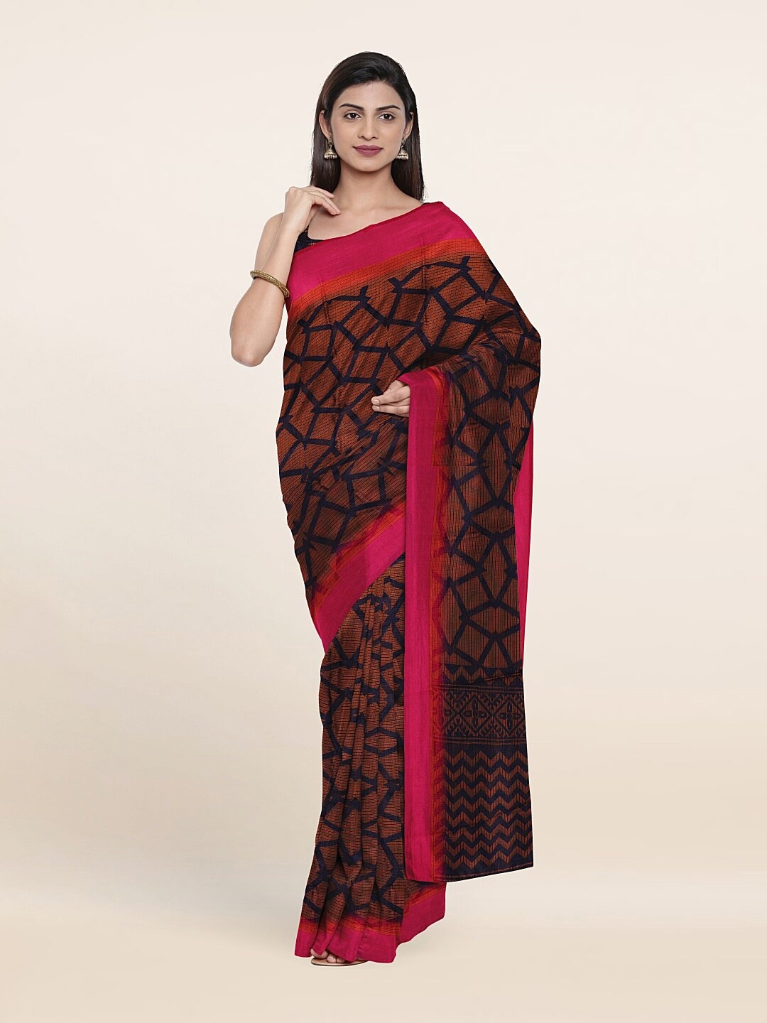 

Pothys Blue Saree