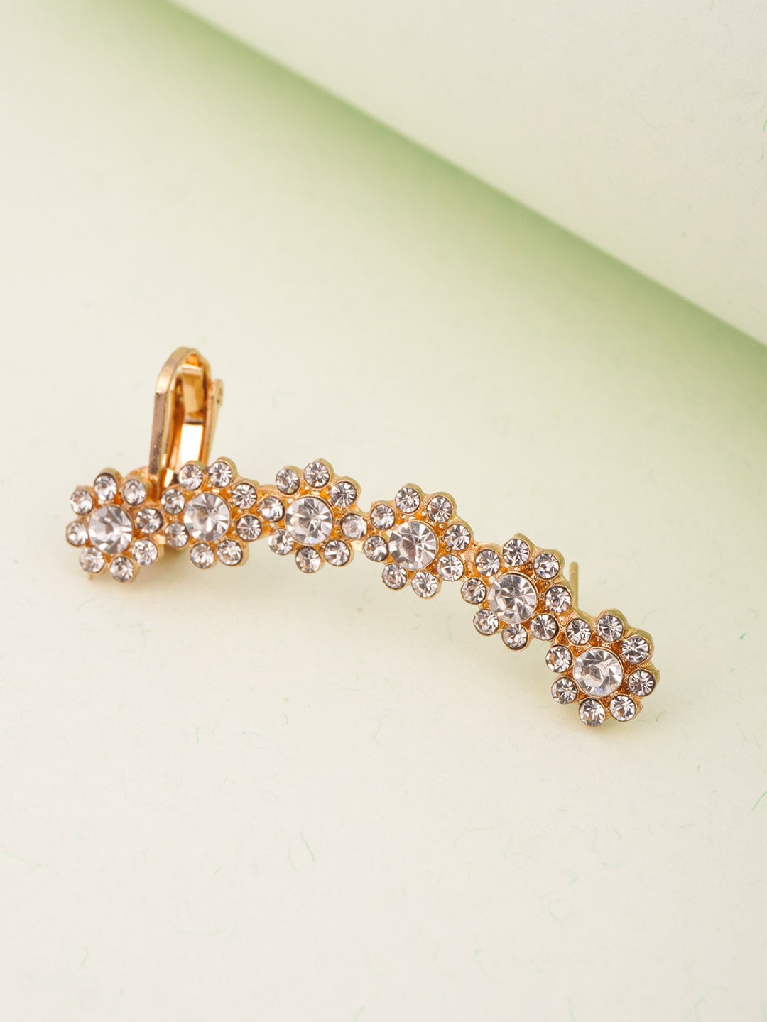 

Ferosh Gold-Toned Classic Ear Cuff Earrings