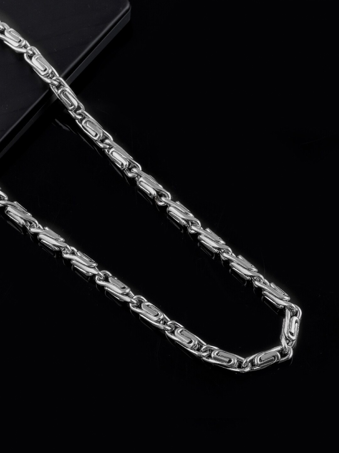 

Brado Jewellery Men Silver-Plated Chain