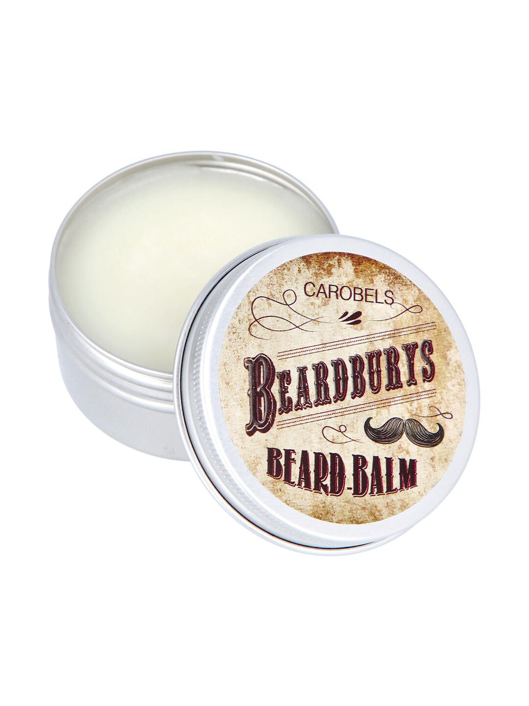 

BEARDBURYS Men Classic Lightweight Beard Balm - 50 ml, Brown