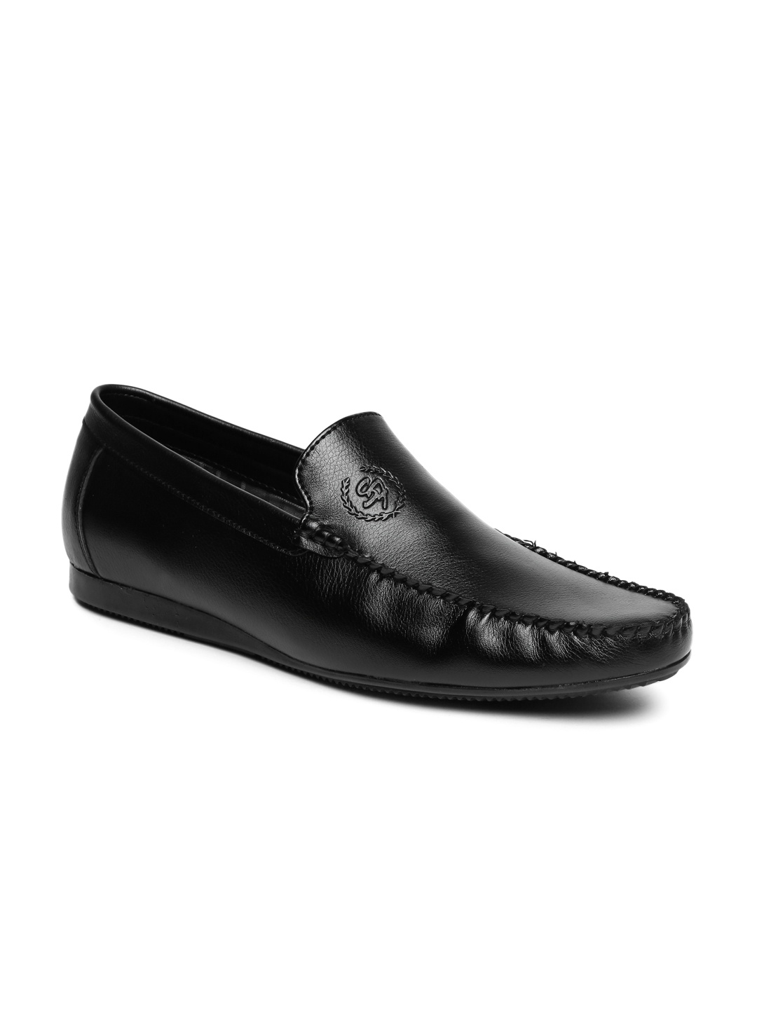 

San Frissco Men Black Semiformal Slip-Ons