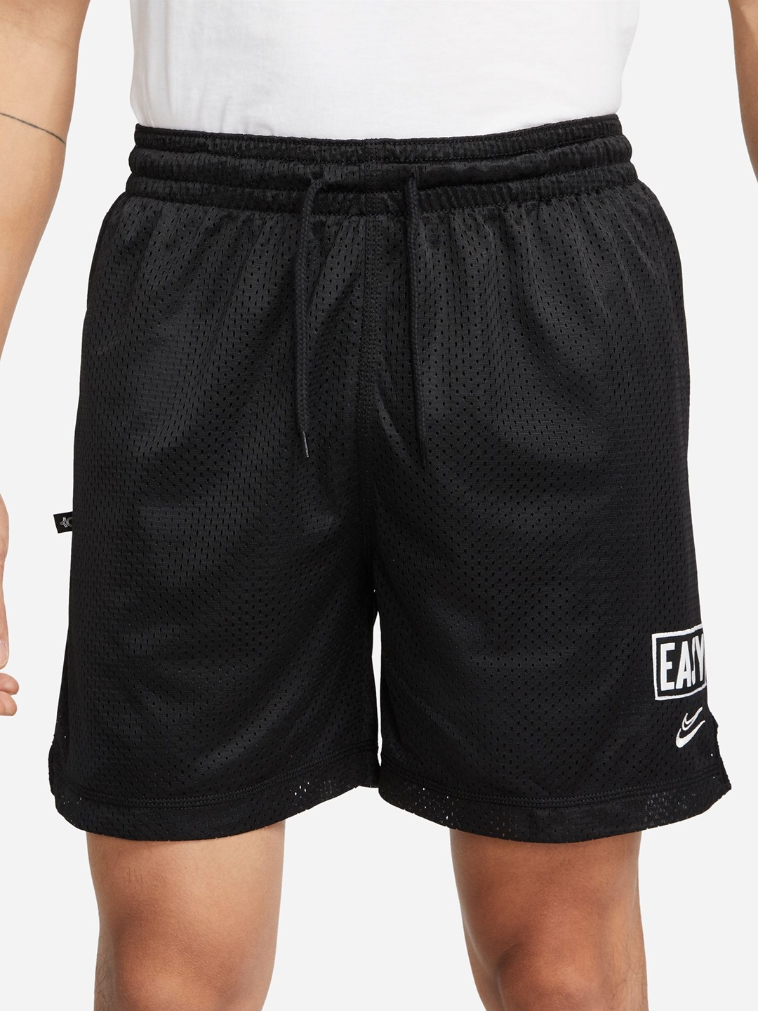 

Nike Men Black Dri-Fit Basketball Shorts