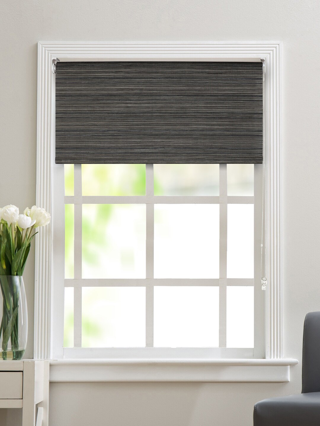 

Deco Window Grey Room Darkening Window Blinds