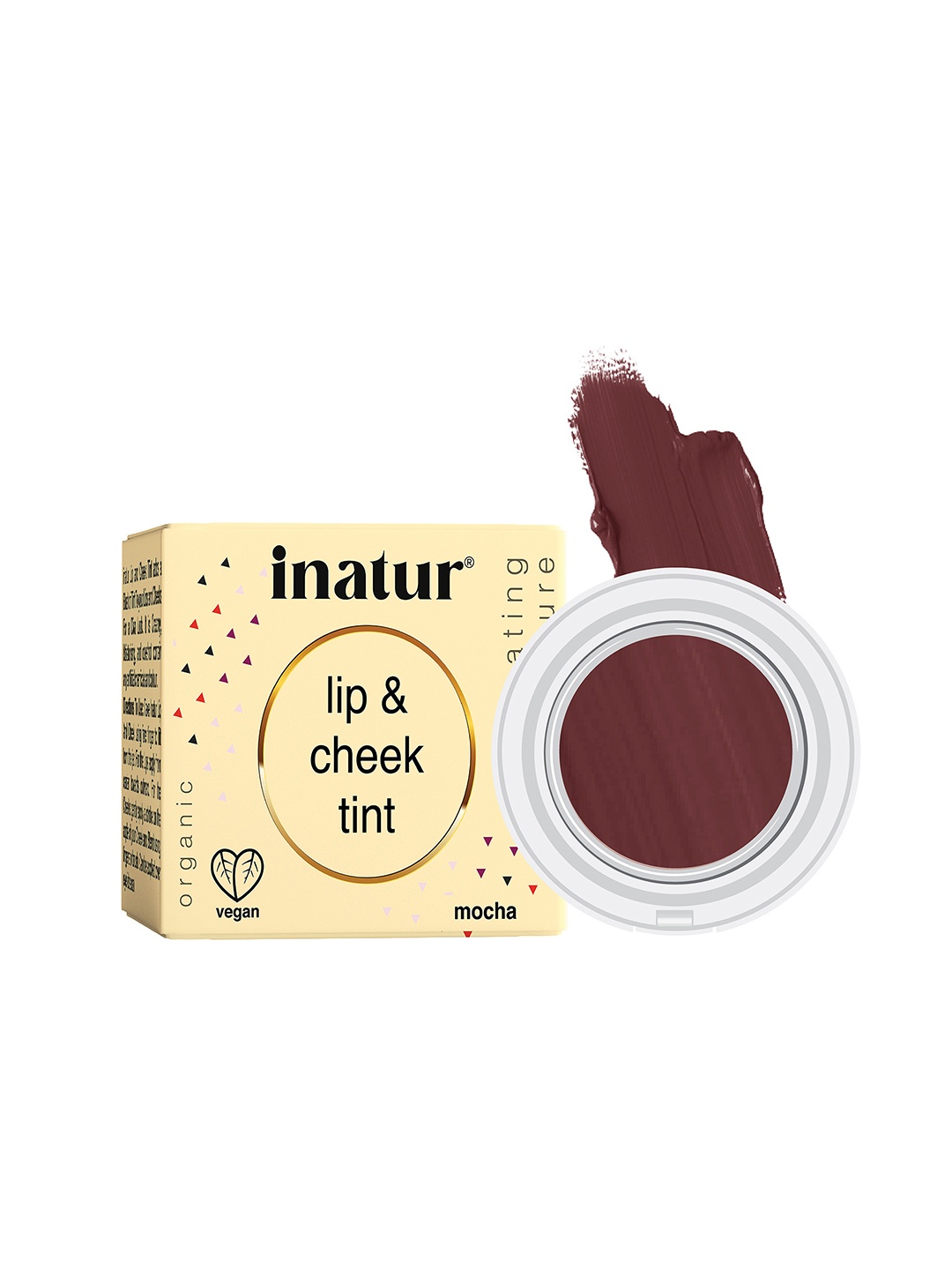 

Inatur Lip & Cheek Tint 4g - Mocha, Brown