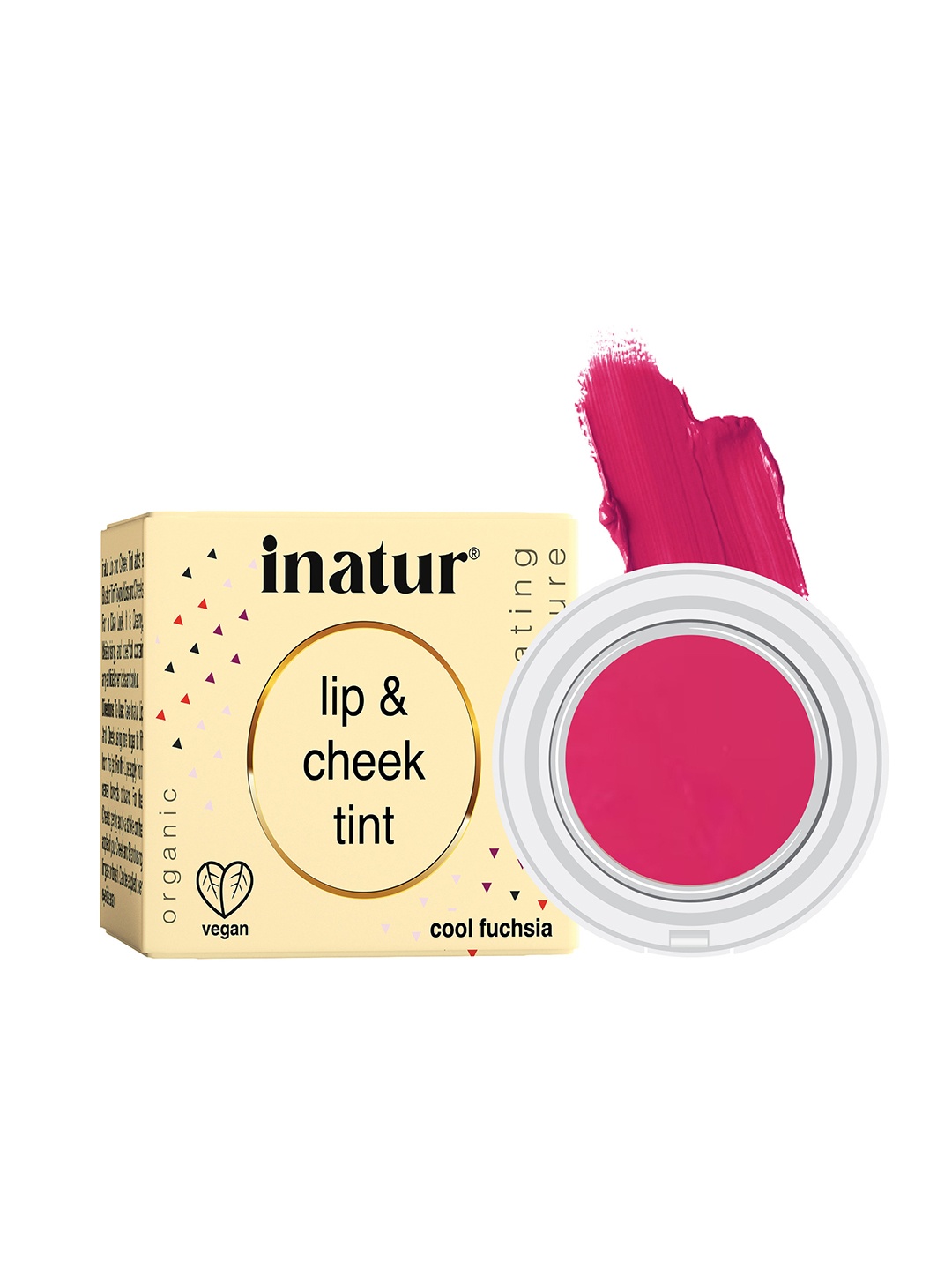 

Inatur Lip and Cheek Tint Cool Fushia 4gm, Na