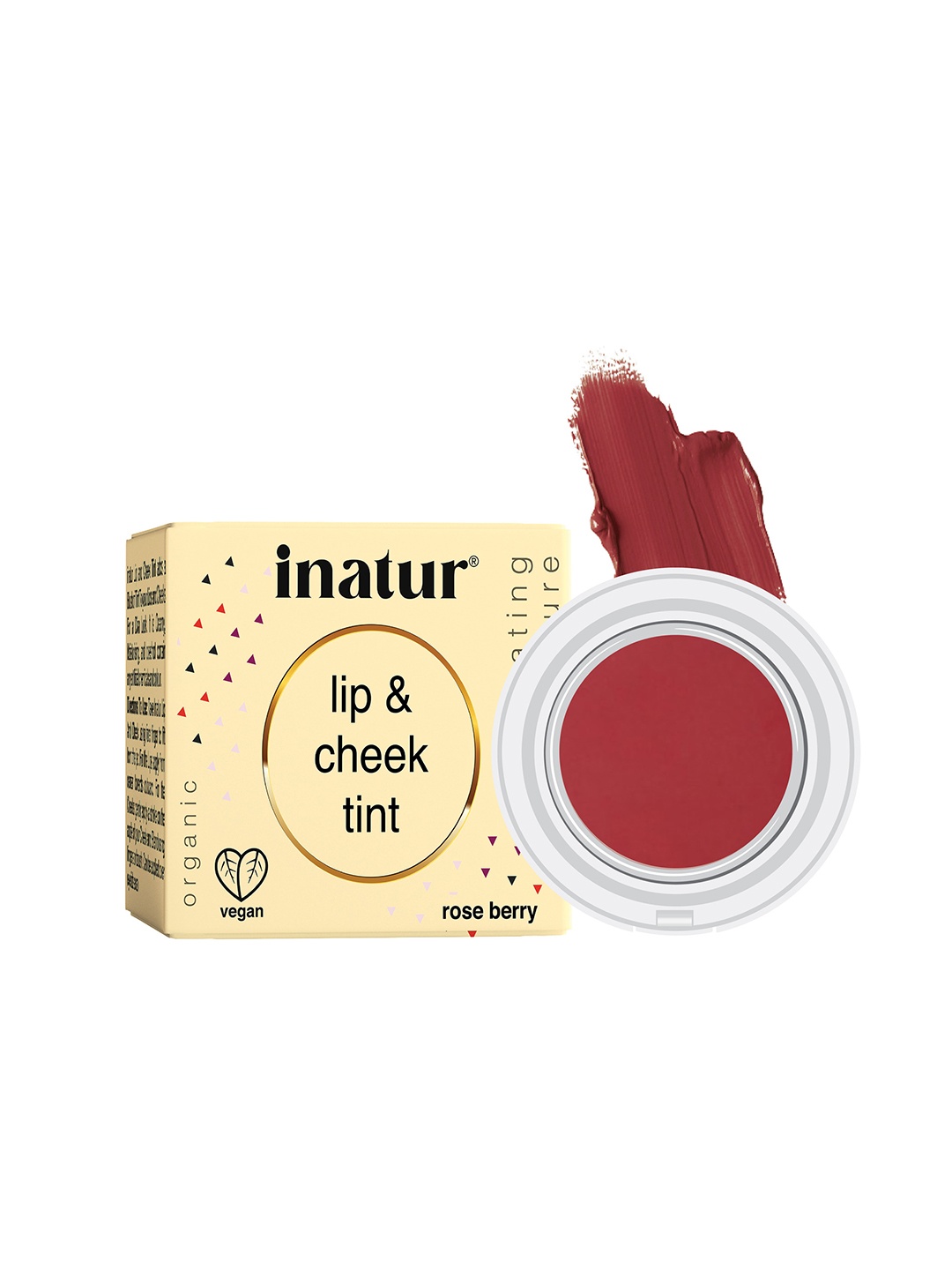 

Inatur Rose Berry Lip Cheek Tint -4G