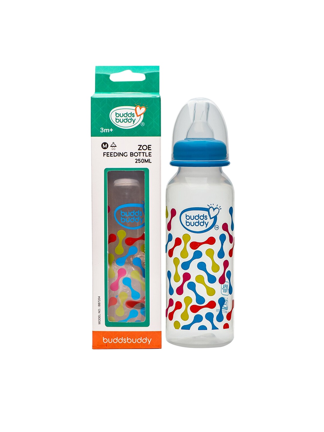 

BUDDSBUDDY Blue Baby Feeding Bottle 250 Ml