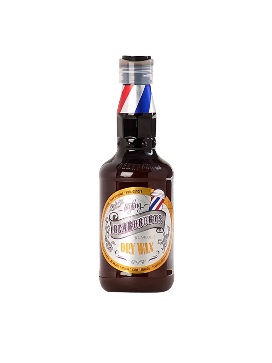 

BEARDBURYS Men Dry Wax - Liquid Hair Wax - 250ml, Brown