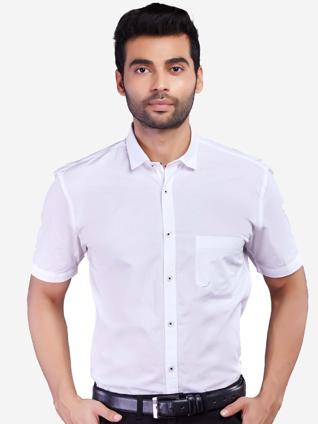 

5TH ANFOLD Men White Slim Fit Formal Shirt