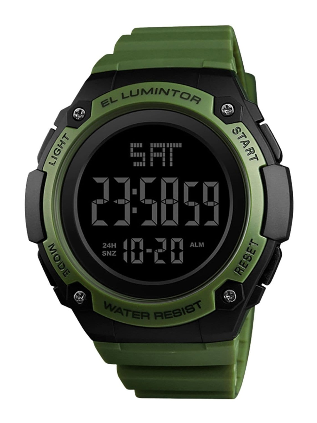 

Skmei Men Green Dial & Green Straps Digital Watch Skmei 1346 Green