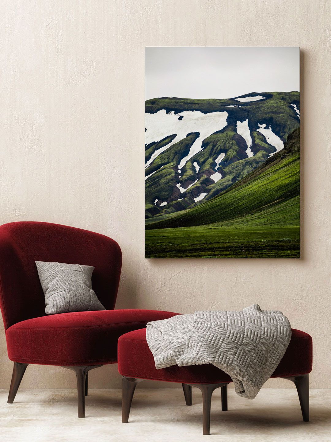

ARTSPACE Green & White Landscape Framed Wall Art