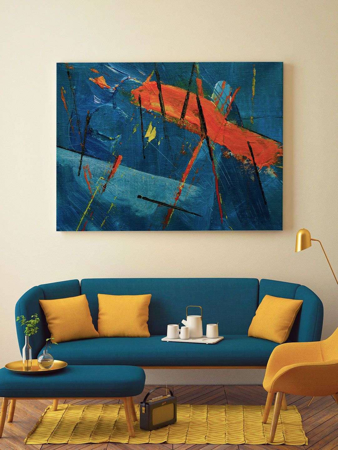 

ARTSPACE "Abstract Art" Multi Engineered Wood Cutout Wall Art