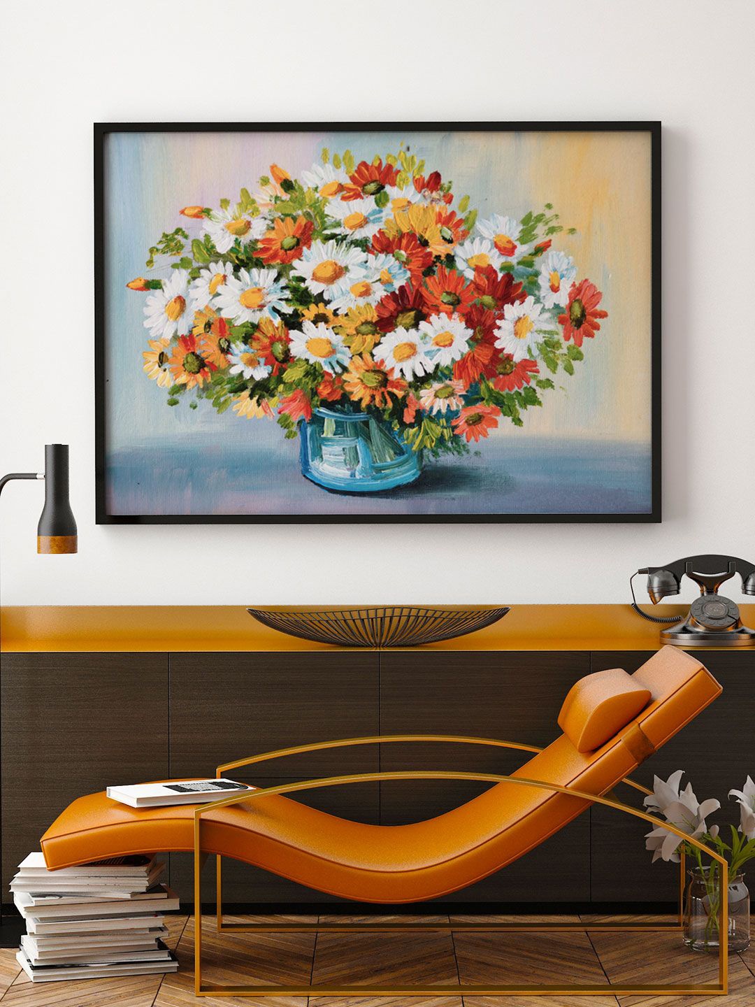 

ARTSPACE Multi Floral Canvas Wall Painting