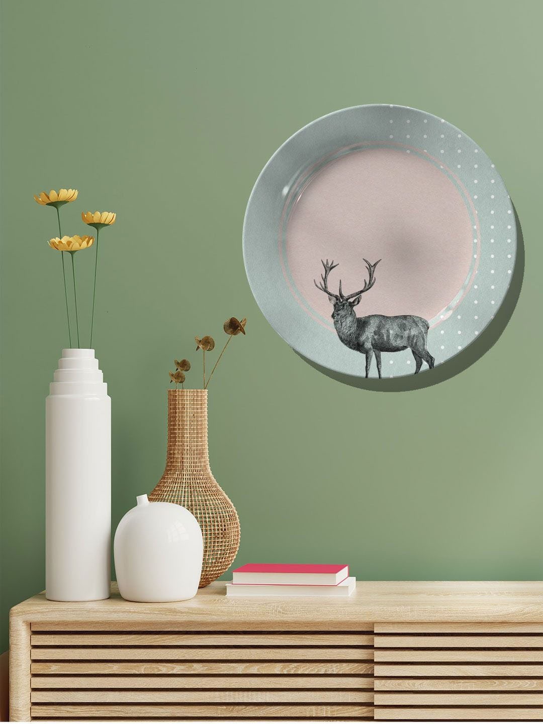 

ARTSPACE Blue The Deer Wall Decor