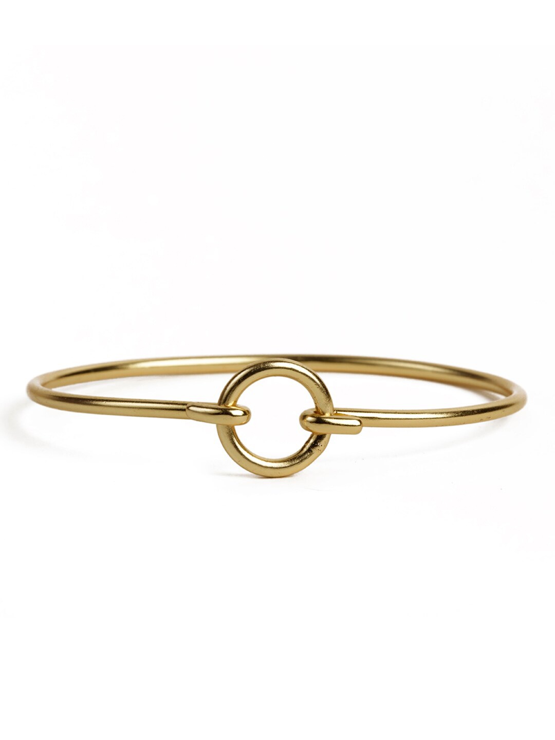 

STILSKII Unisex Gold-Toned Brass Gold-Plated Kada Bracelet