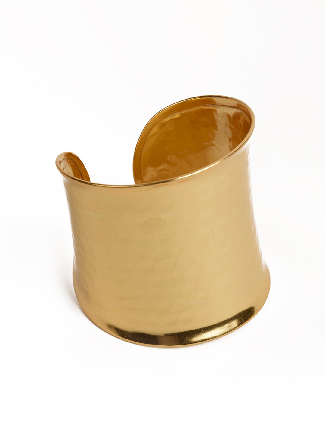 

STILSKII Unisex Gold-Toned Brass Gold-Plated Cuff Bracelet