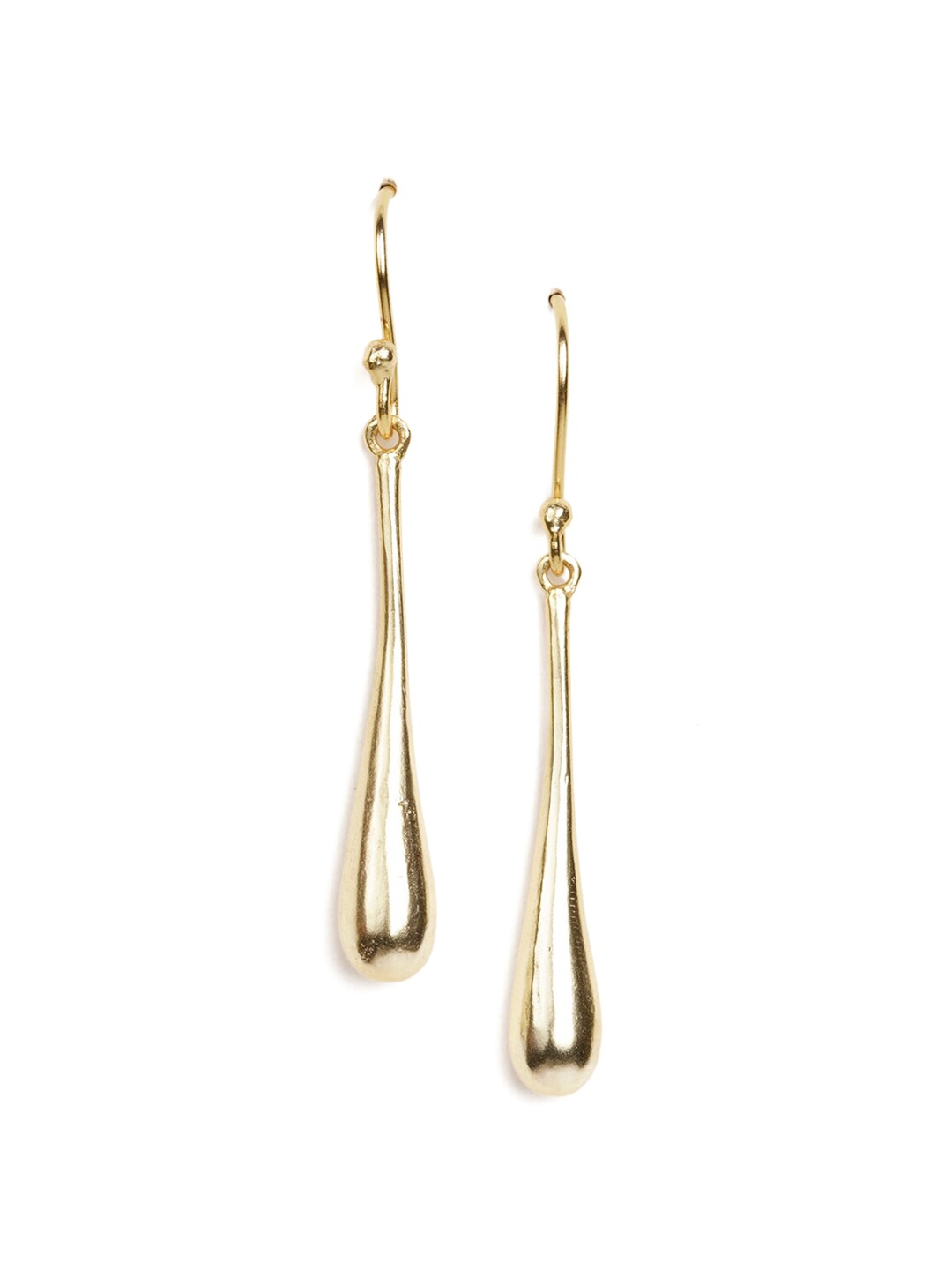 

STILSKII Gold-Toned Contemporary Drop Earrings