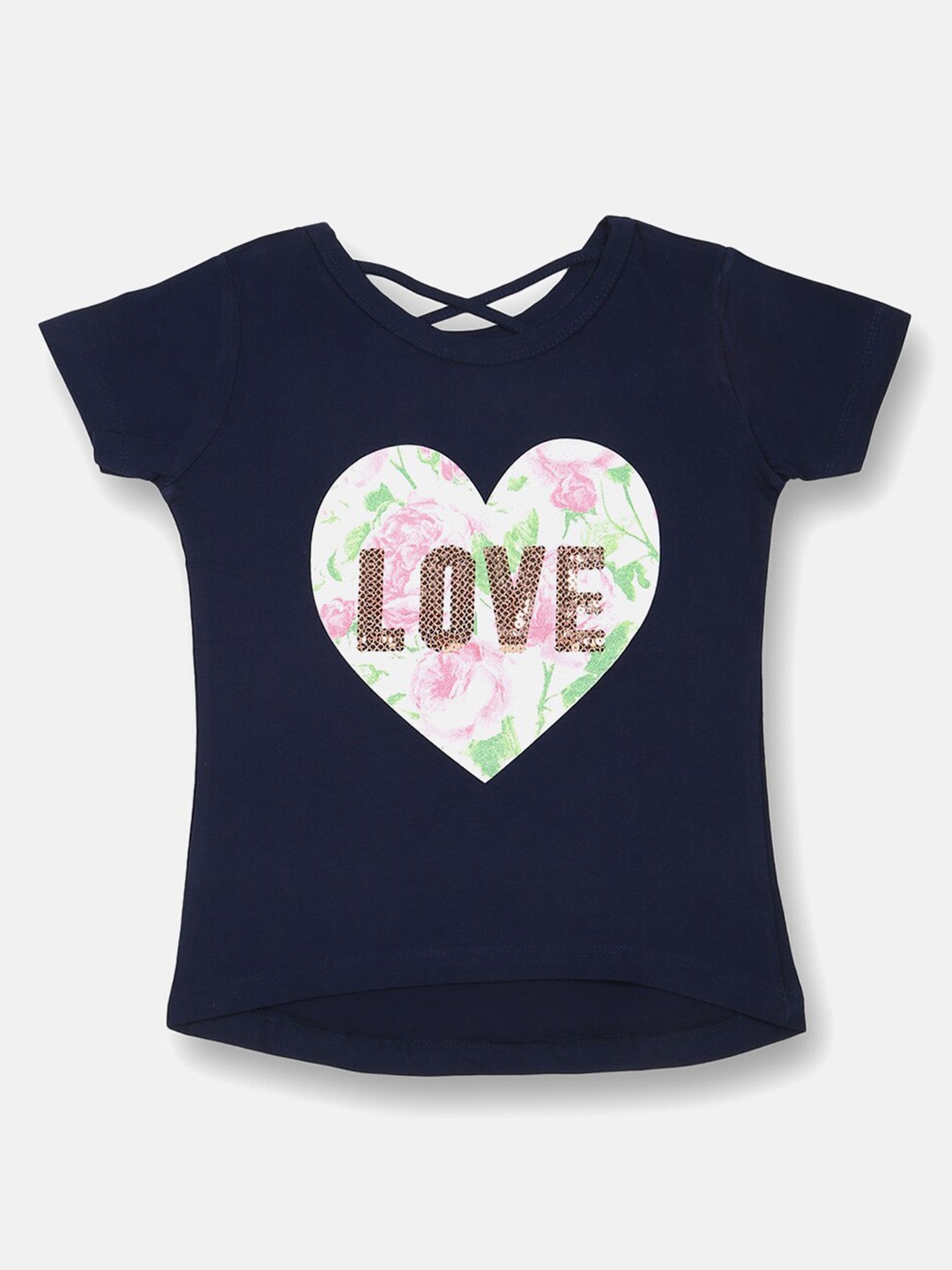 

V2 Value & Variety Blue Print Top