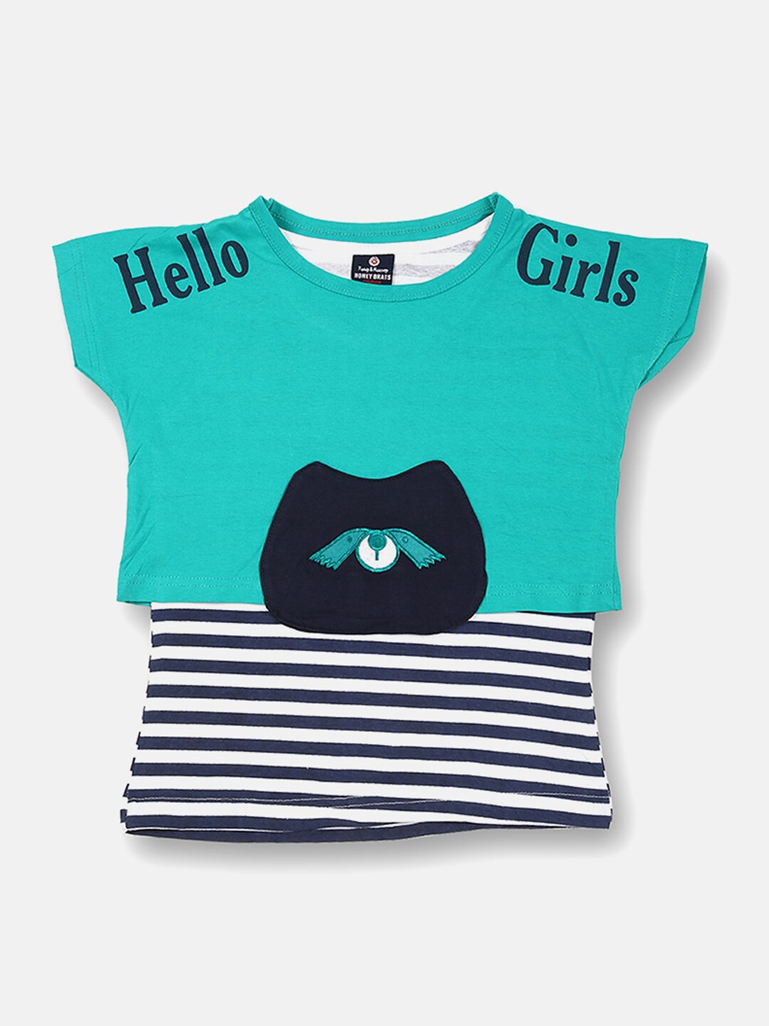 

V2 Value & Variety Green Striped Top