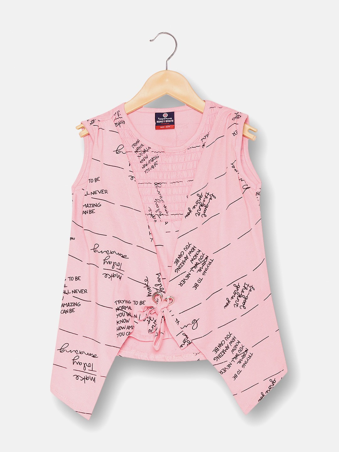 

V2 Value & Variety Pink Printed Top