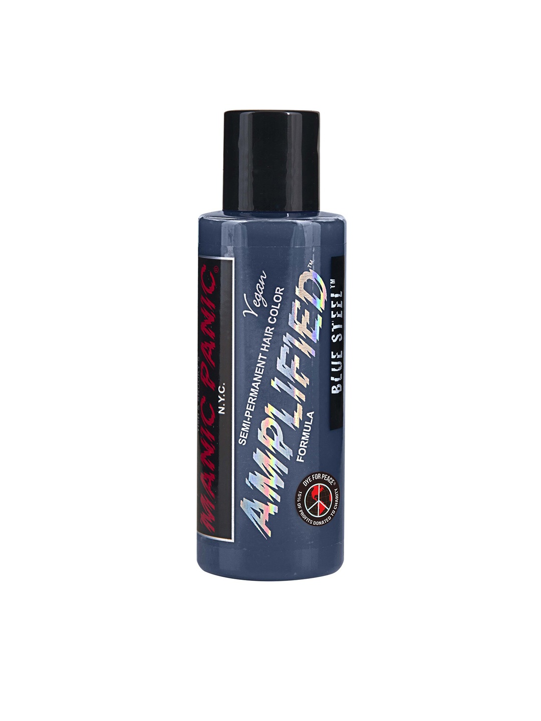 

MANIC PANIC Amplified Semi-Permanent Vegan Hair Color - Blue Steel, Grey