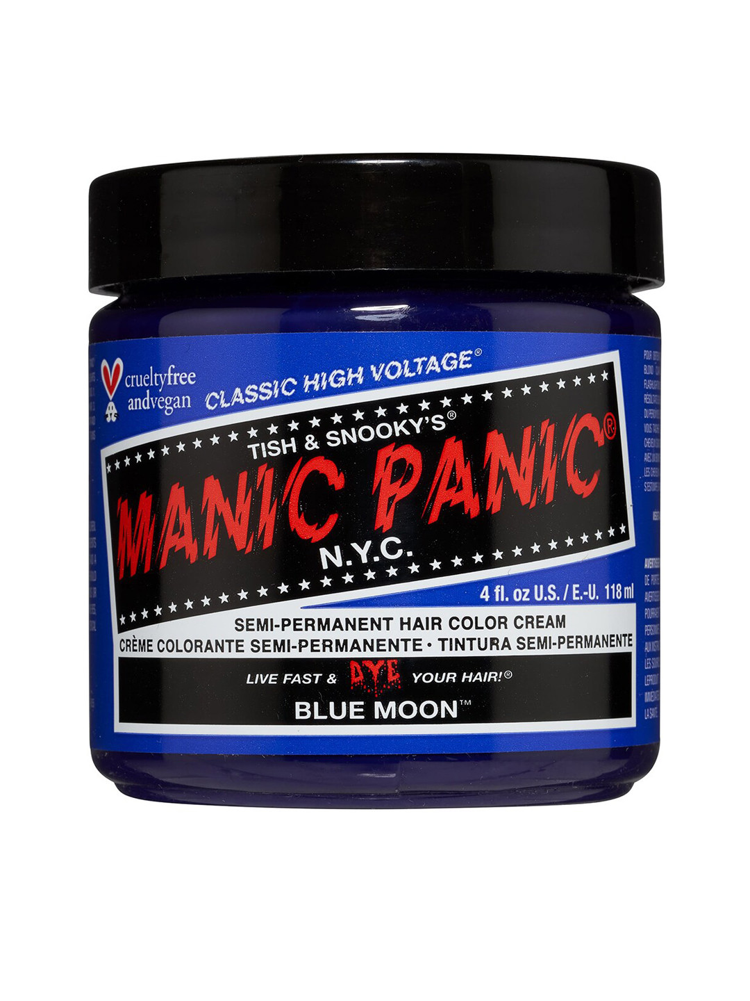 

MANIC PANIC Classic High Voltage Semi-Permanent Hair Colour Cream - Blue Moon