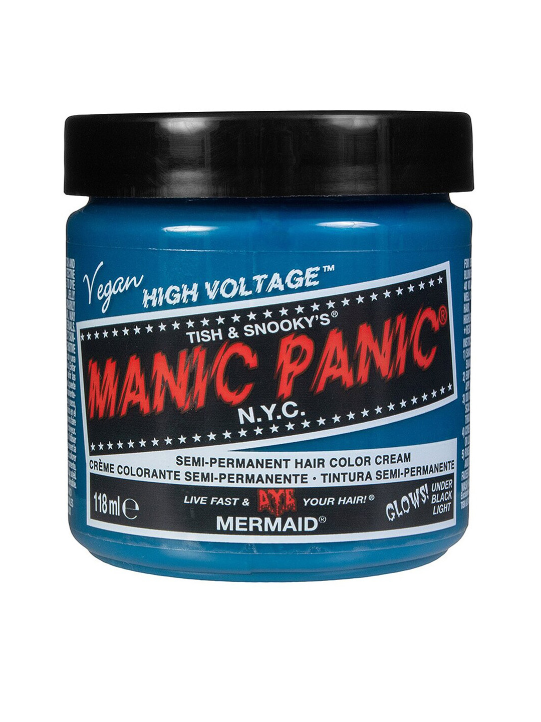

MANIC PANIC Classic High Voltage Semi-Permanent Hair Colour Cream - Mermaid, Green