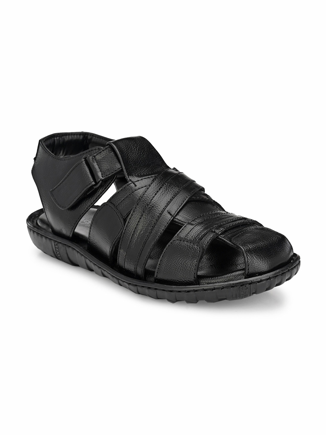 

Eego Italy Men Black Lightweight Fisherman Sandals