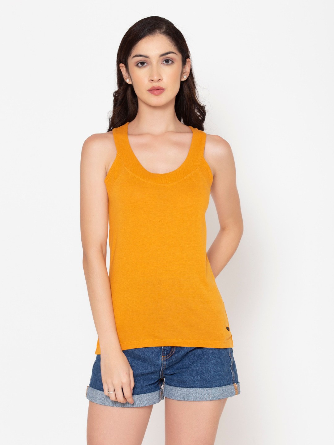 

FLAWLESS Yellow Tank Top