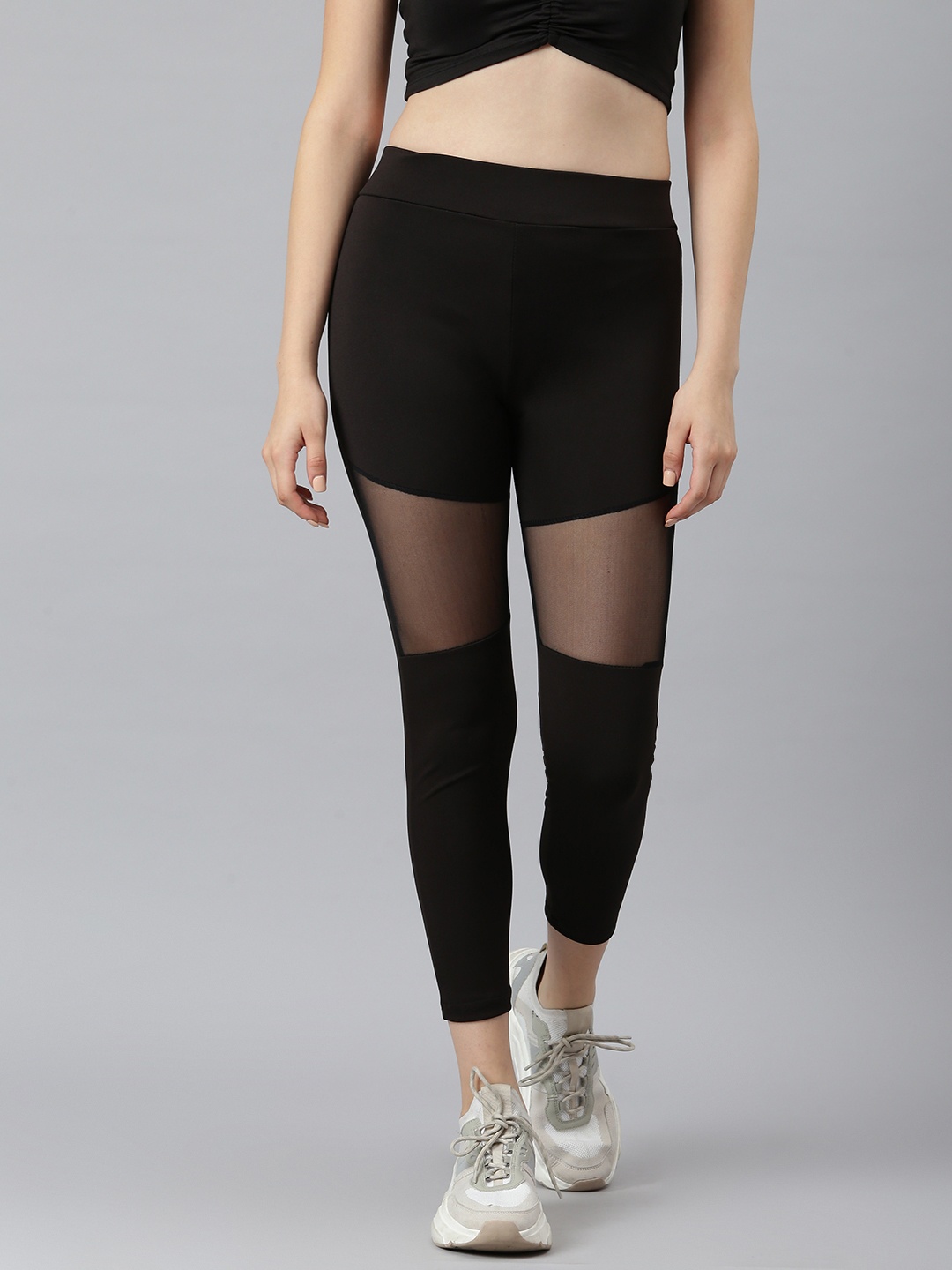 

Aarika Women Black Rapid-Dry Track Pants