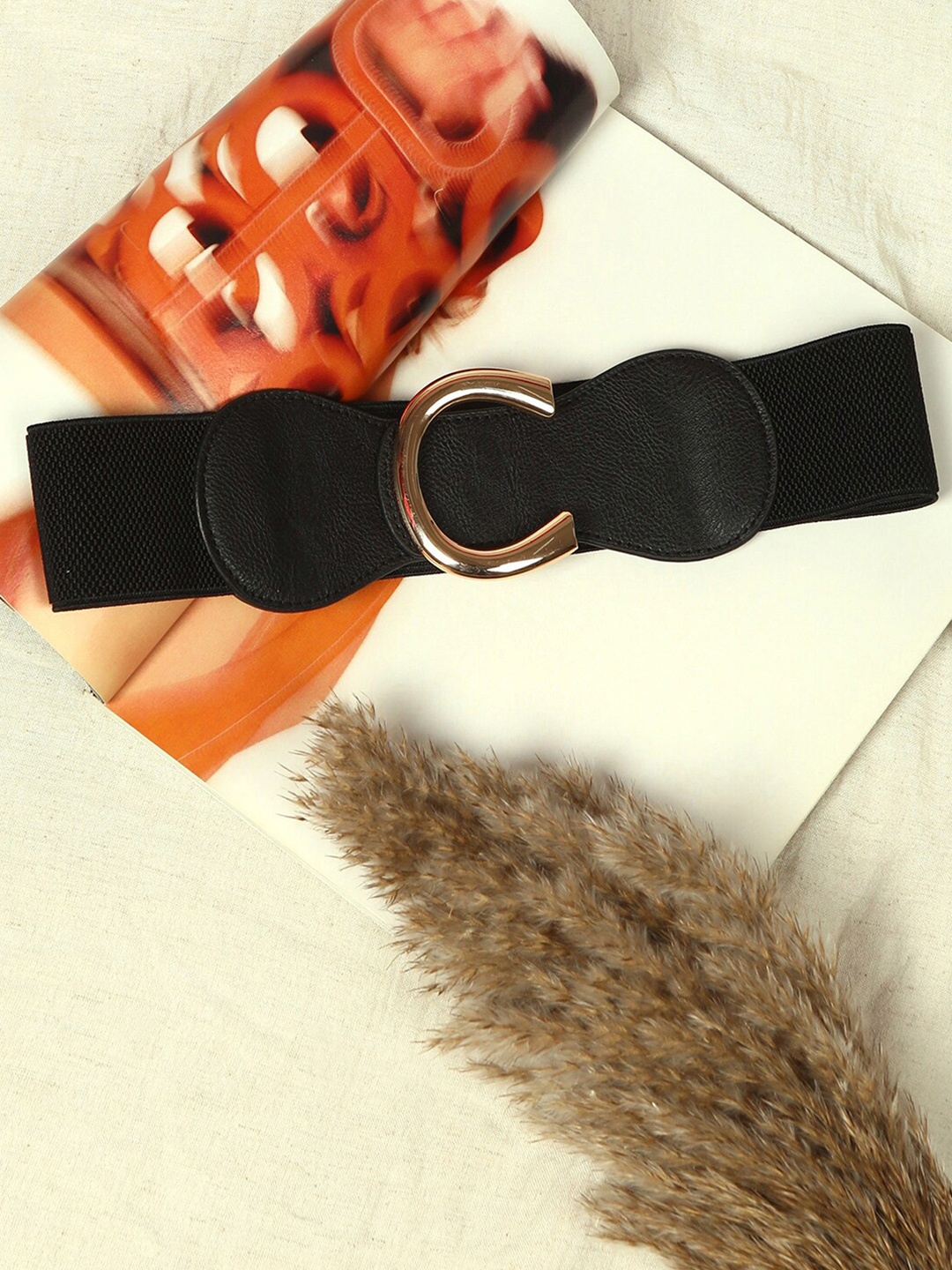 

HAUTE SAUCE by Campus Sutra Women Black Belt
