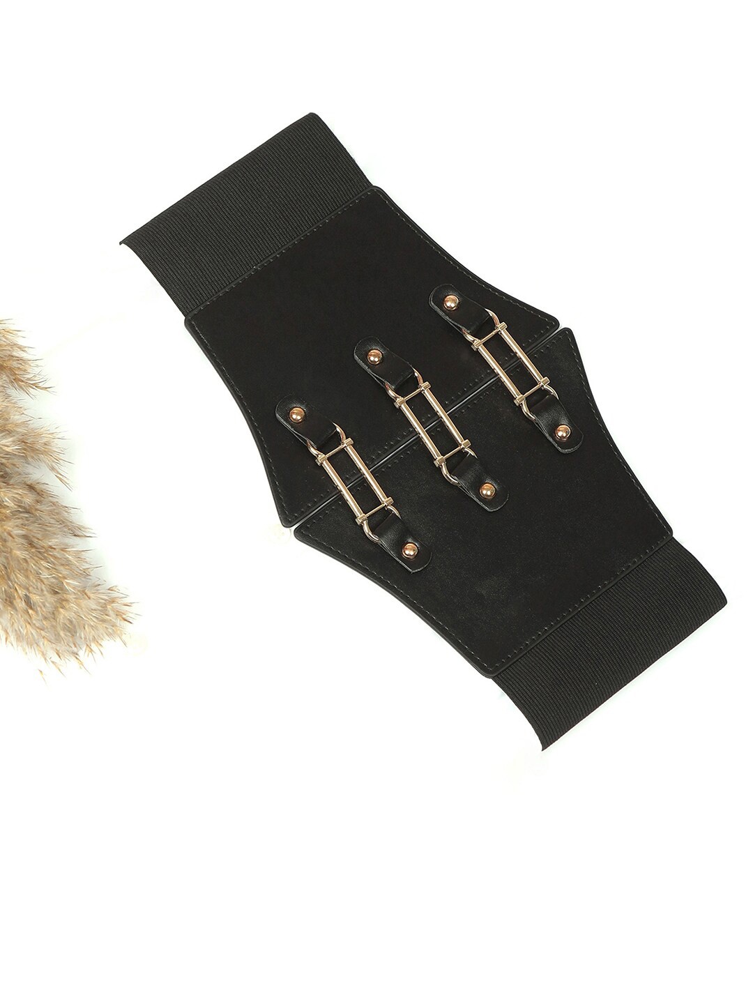 

HAUTE SAUCE by Campus Sutra Women Black Belt
