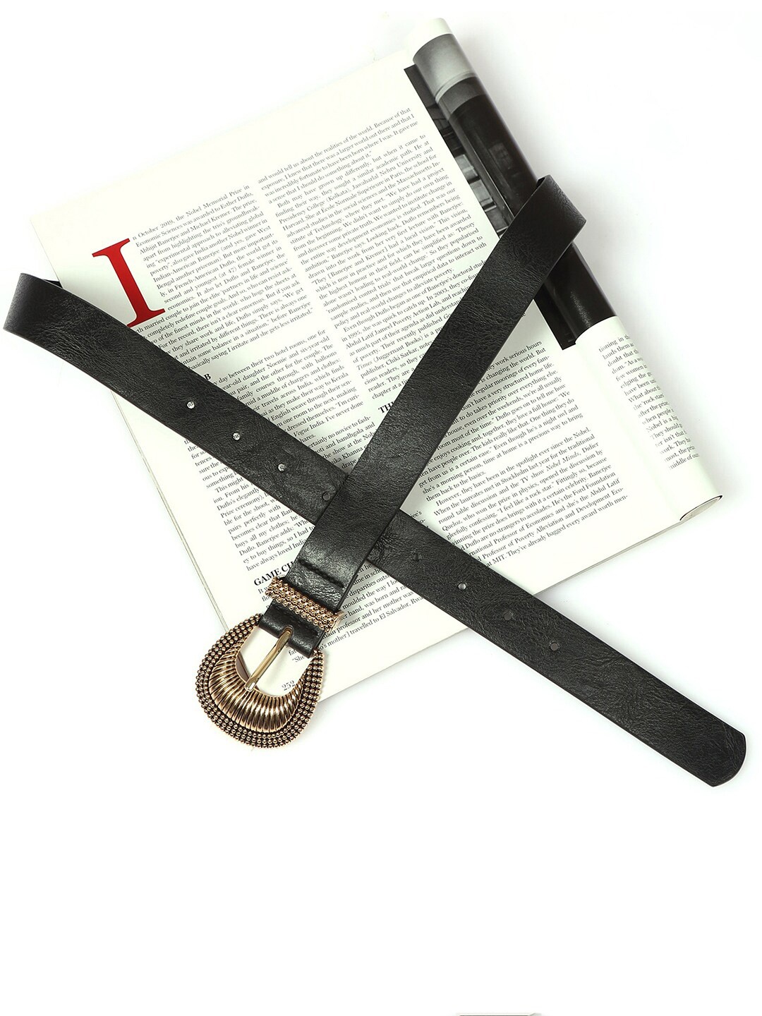 

HAUTE SAUCE by Campus Sutra Women Black Belt
