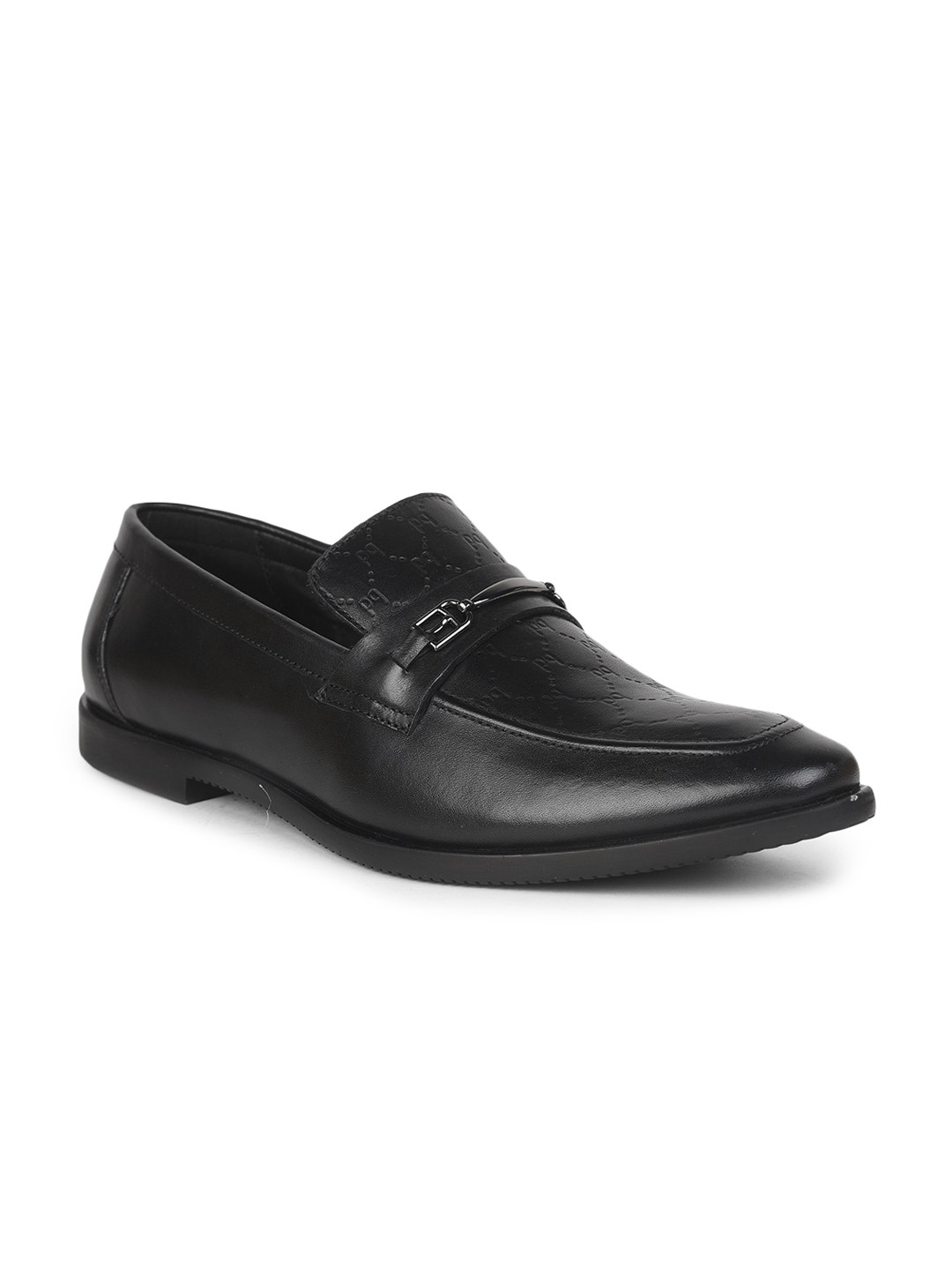 

Liberty Men Black Leather Loafers