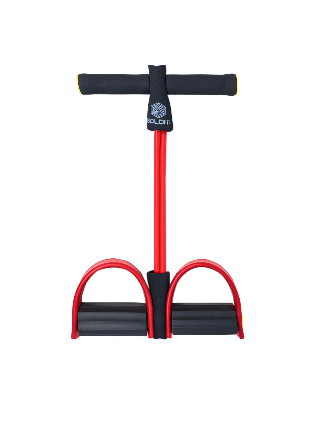 

BOLDFIT Red & Black Solid Rubber Tummy Trimmer Waist Fat Buster