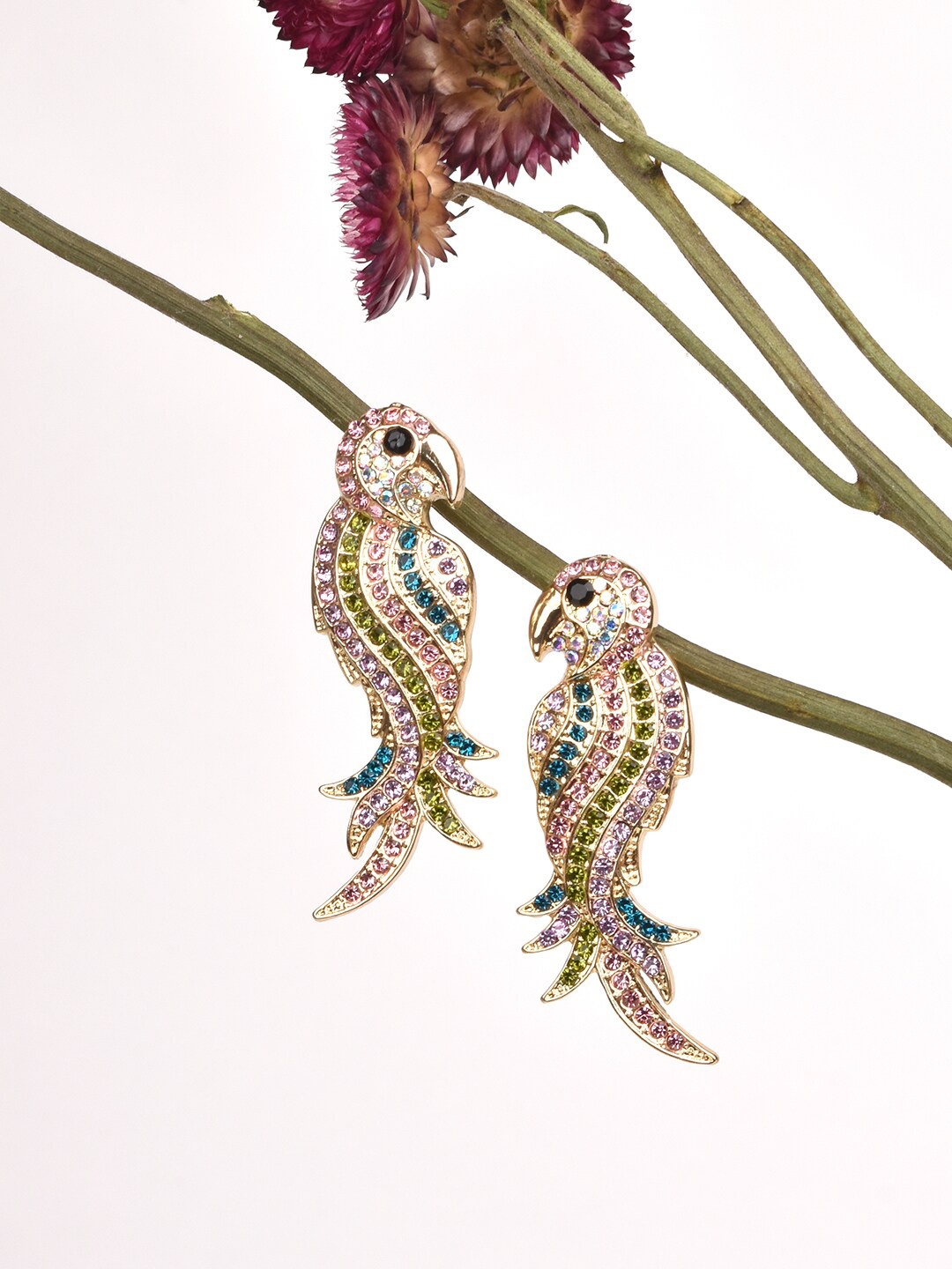 

JOKER & WITCH Multicoloured Contemporary Studs Earrings, Multi