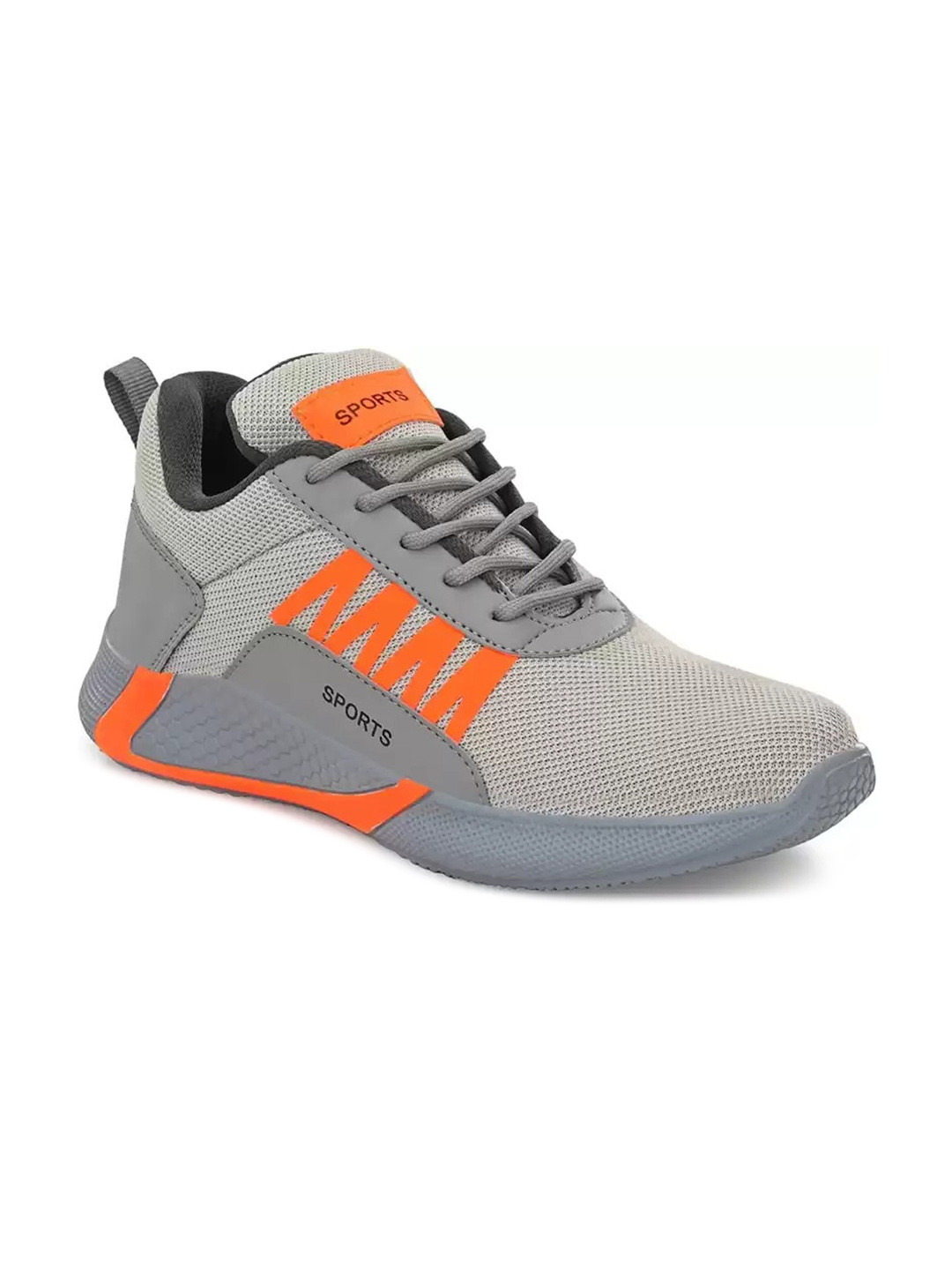 

JOKATOO Men Grey Woven Design Trekking Shoes