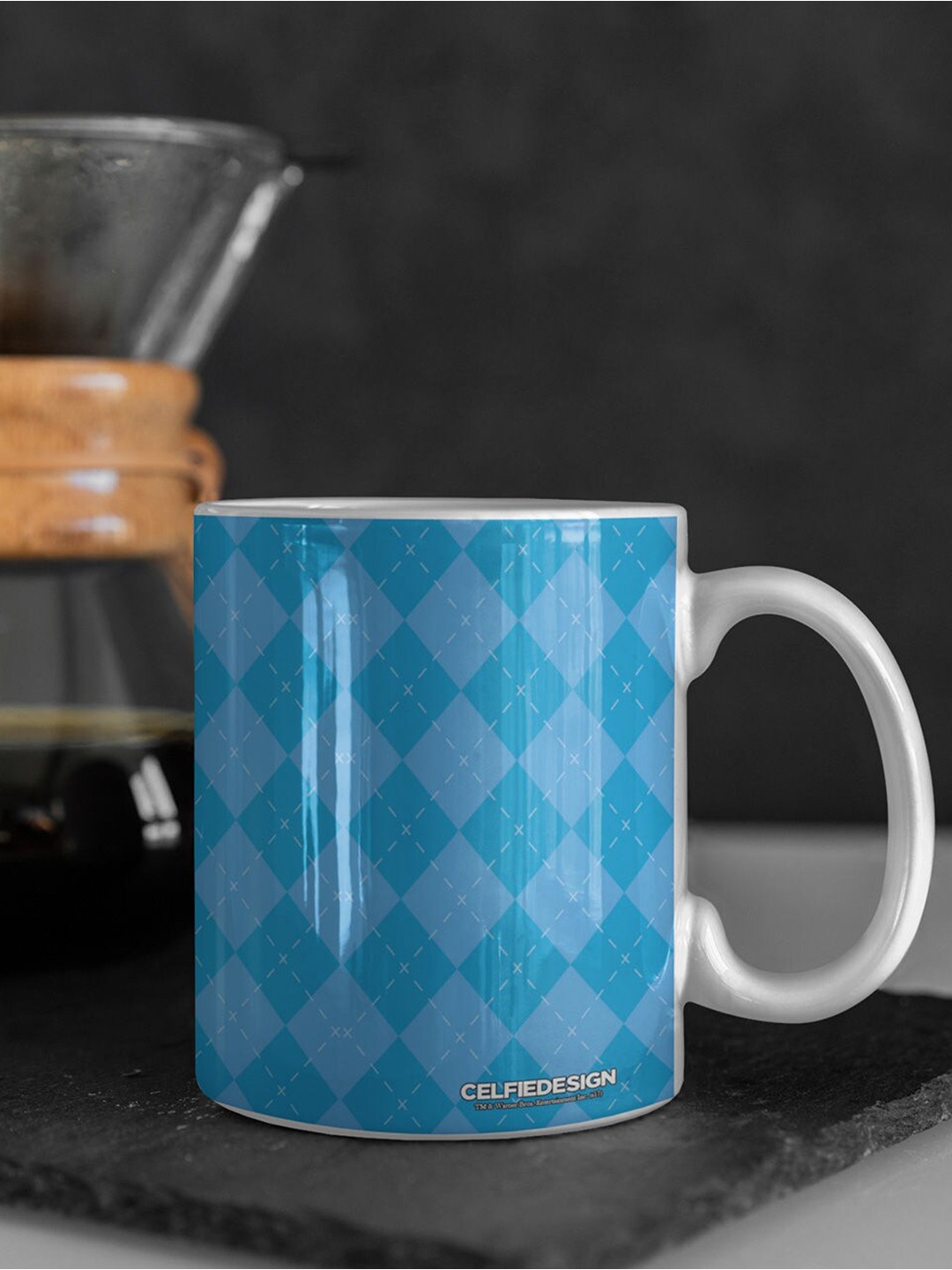 

macmerise Blue Crest Ravenclaw Pattern - Coffee Mugs