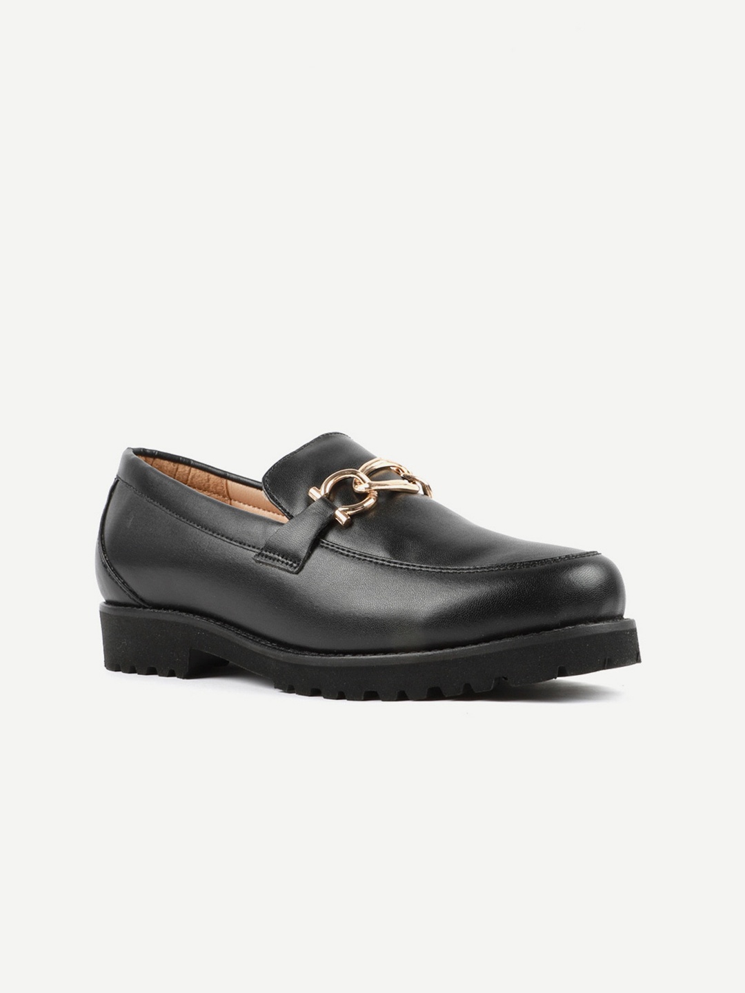 

Carlton London Women Black Loafers
