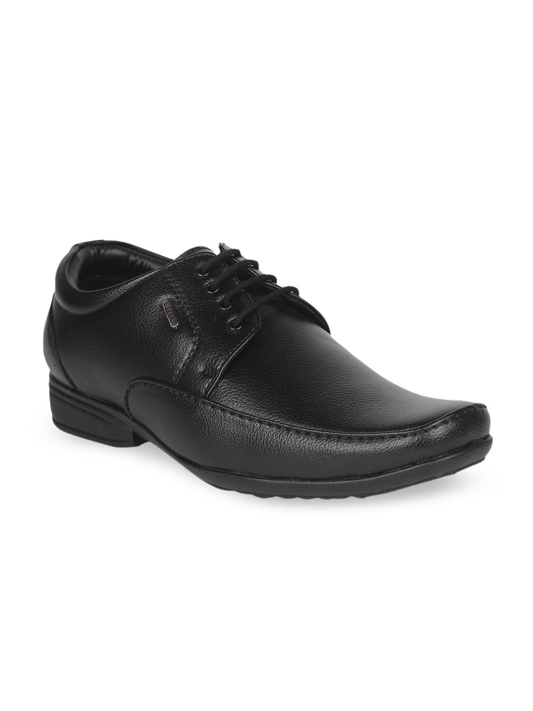 

Liberty Men Black Solid Formal Derbys