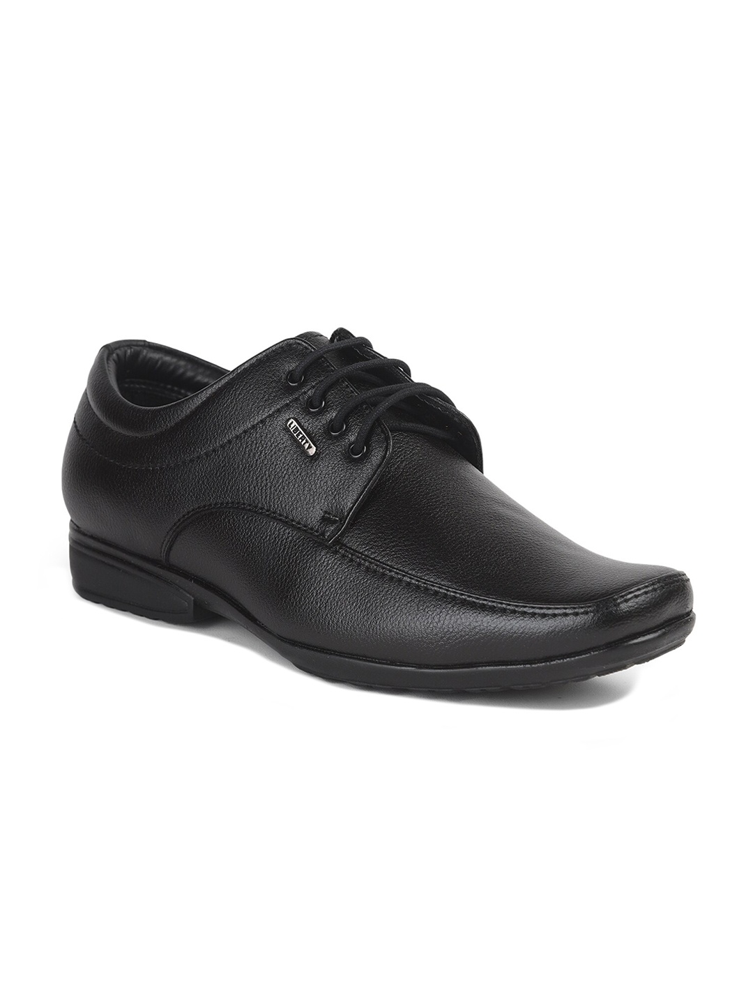 

Liberty Men Black Solid Formal Derbys