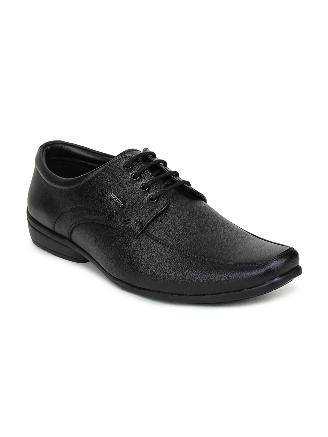 

Liberty Men Black Solid Formal Derbys