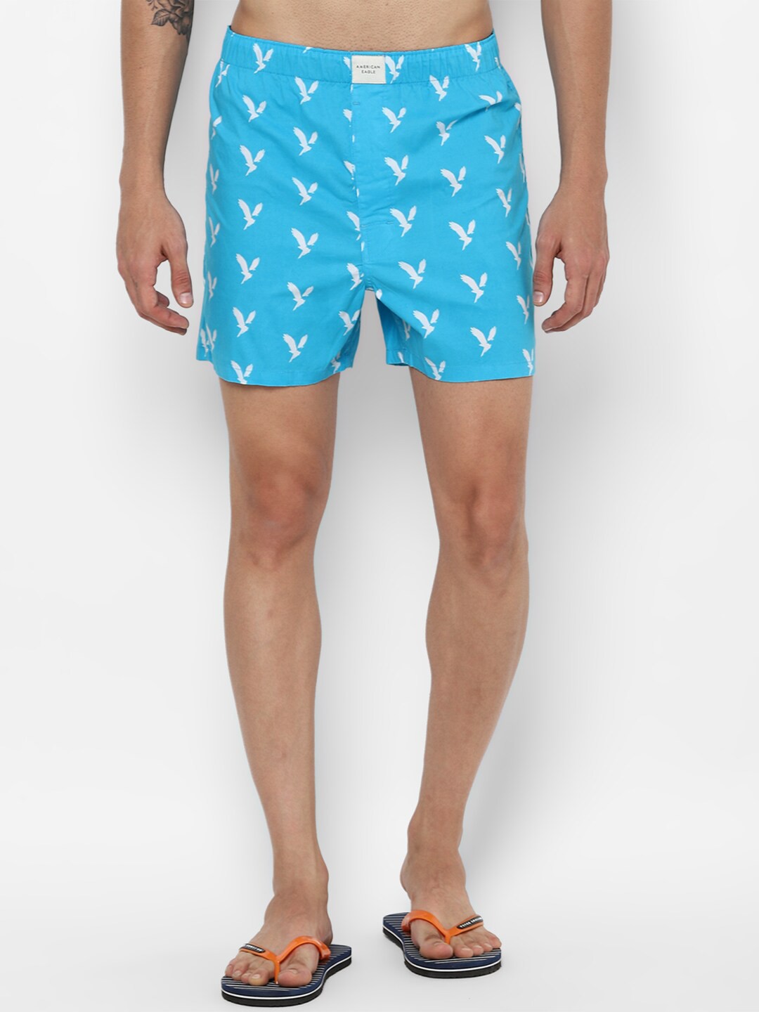 

AMERICAN EAGLE OUTFITTERS Men Blue Printed Boxers