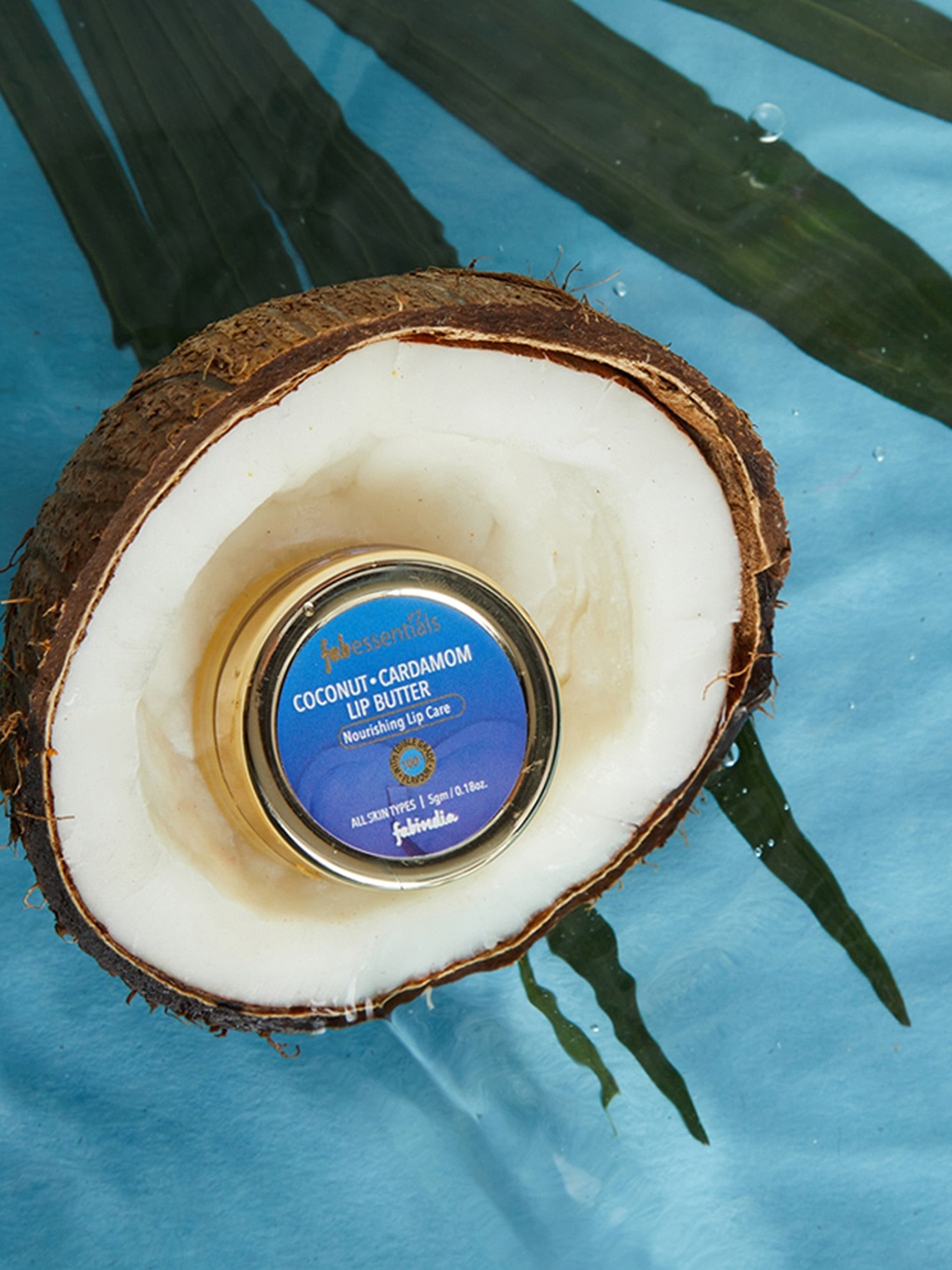 

fabessential Coconut & Cardamom Lip Butter - 5 g, Orange