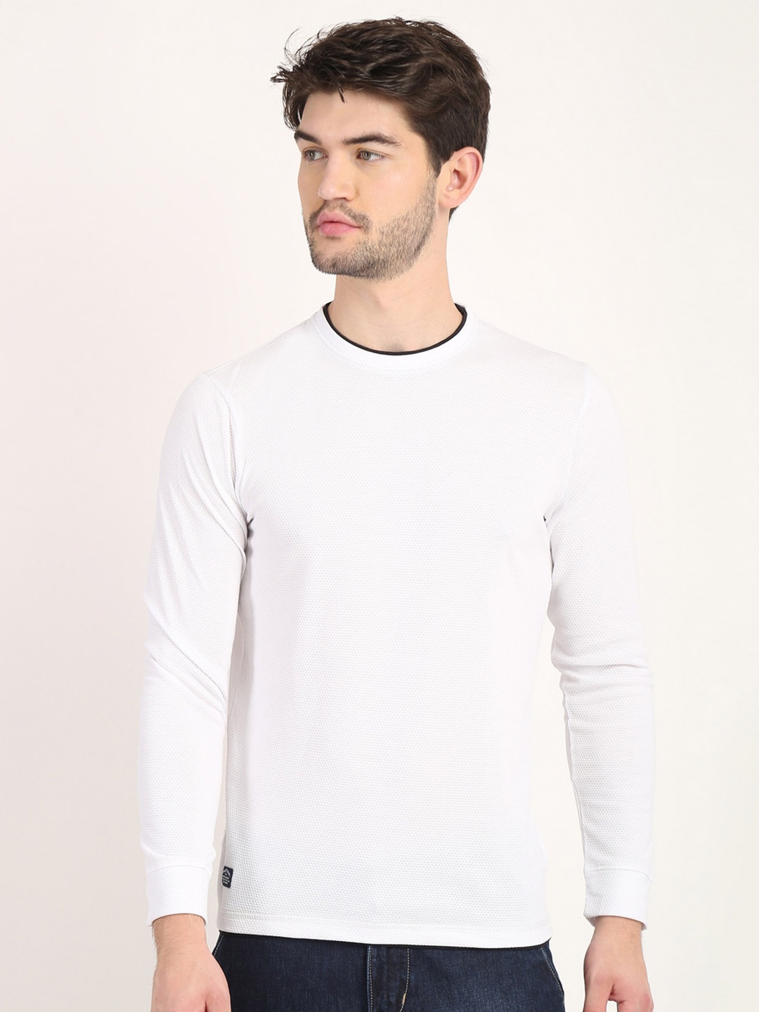

COLVYNHARRIS JEANS Men White T-shirt