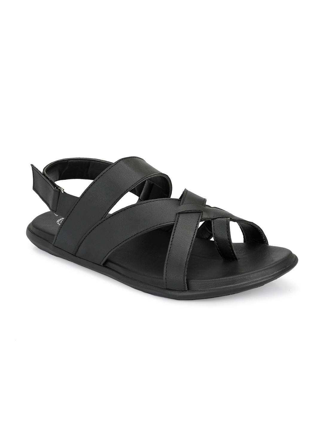 

Roadster Men Black Casual Comfort Sandals