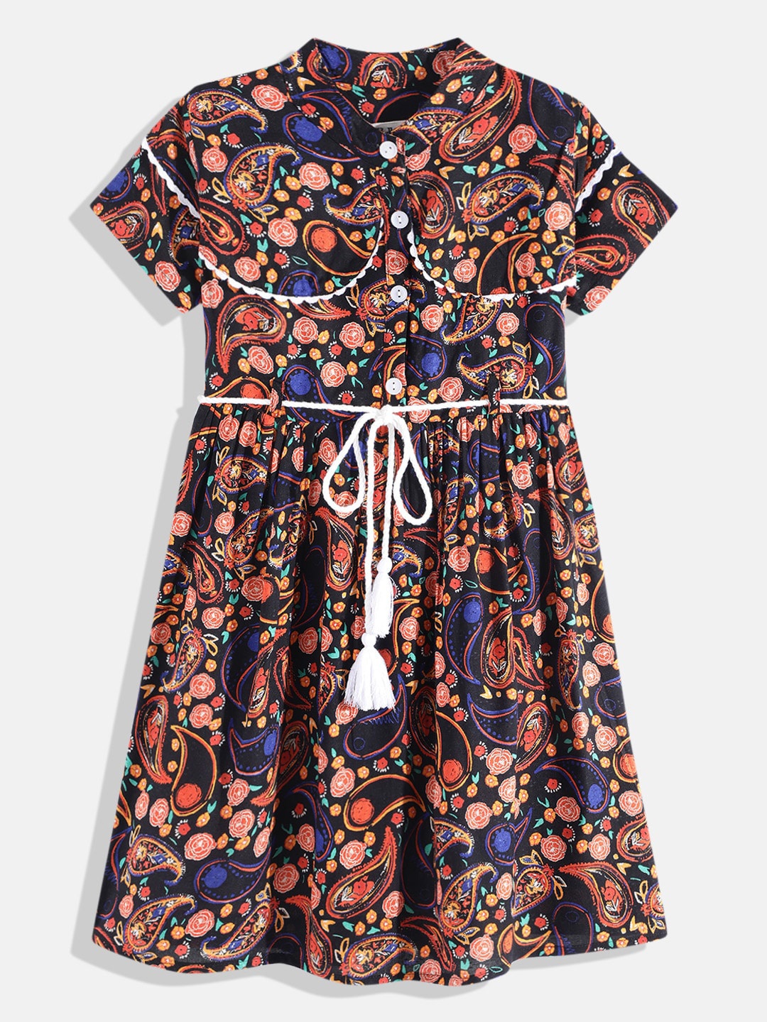

Bella Moda Black Floral Dress