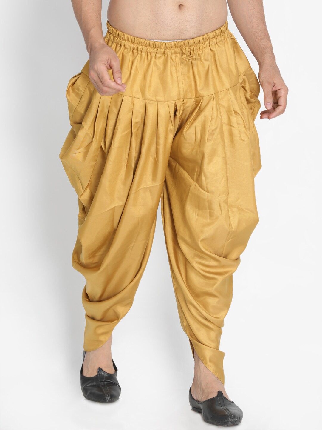 

VASTRAMAY Men Beige Solid Dhoti Pants
